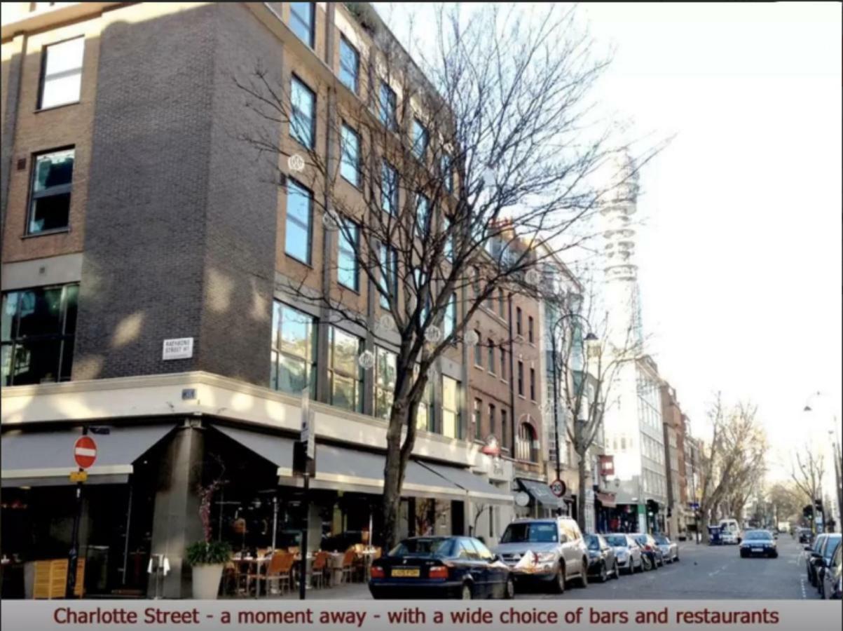 Elegant Fitzrovia Central London 2-Bed Nr Oxford Street Helpful Informative Host Eksteriør billede